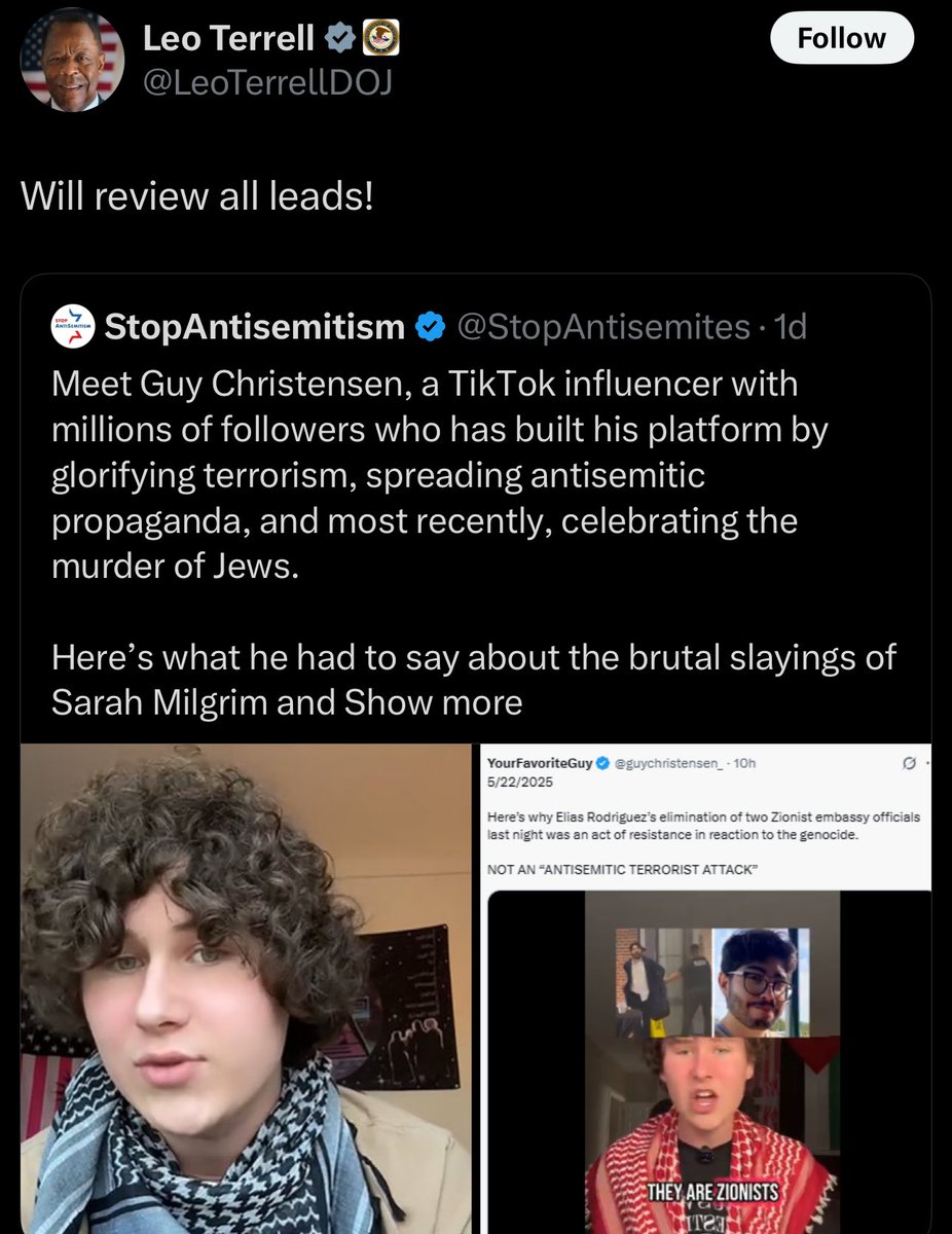 Why is the state department investigating White kids who make TikTok videos…????