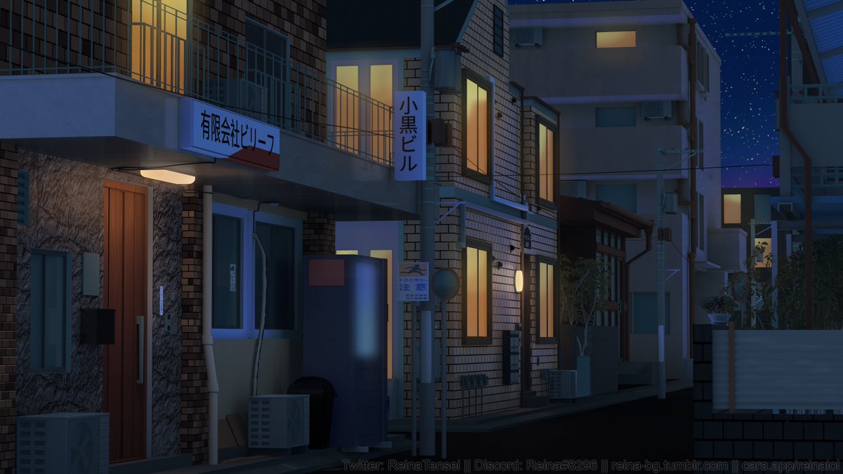 Toshima city, night ver.

#blender3D #background
