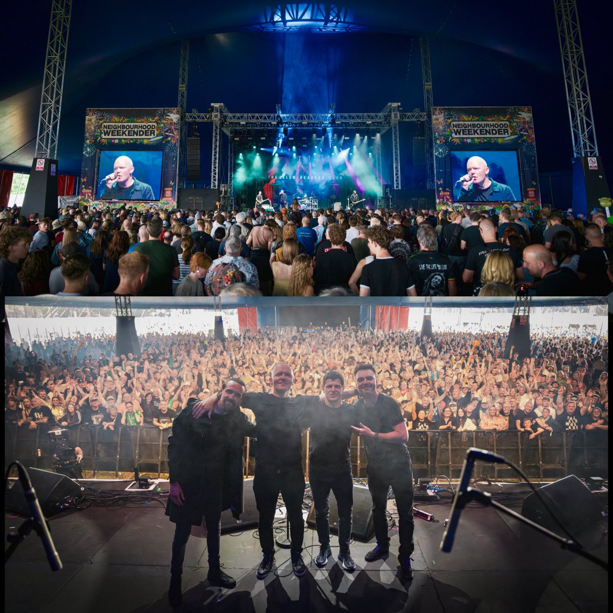 Nice one Neighbourhood ❤️ it was great to be back, thanks for coming along to see us, hope you all have a great festival!