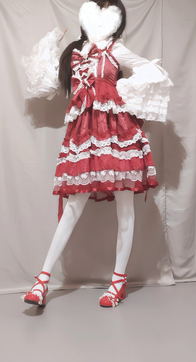 今日紅色搭配w   
25期會在27號發佈   共34張+2分鐘視頻    內容較為殘忍（又又又似了www）