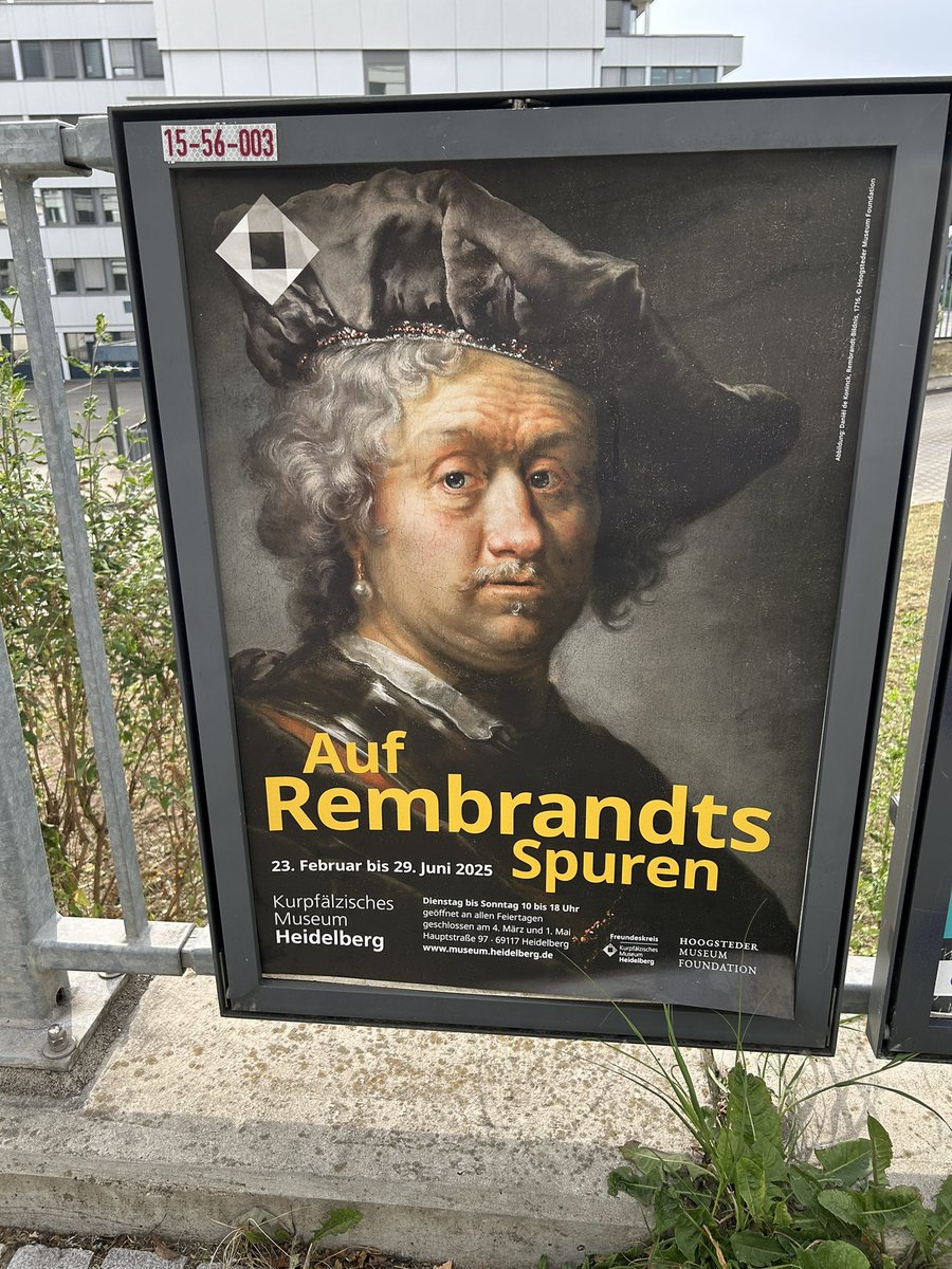 Net aangekomen in Heidelberg. Kom ik meteen een bekende tegen.