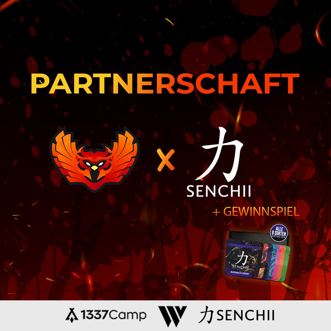 Wir haben einen neuen Partner <a href="/SenChiiPerform/">SENCHII</a>! Zur Feier der neuen Partnerschaft könnt Ihr bis zum 14.06.2025 auf Instagram (instagram.com/p/DKCrTQnoD30/…) ein Probierpaket gewinnen. ✨

NDe. Wenn aus Gaming eSport wird! 🦉