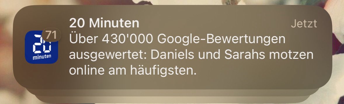 Es ist mir eine Ehre