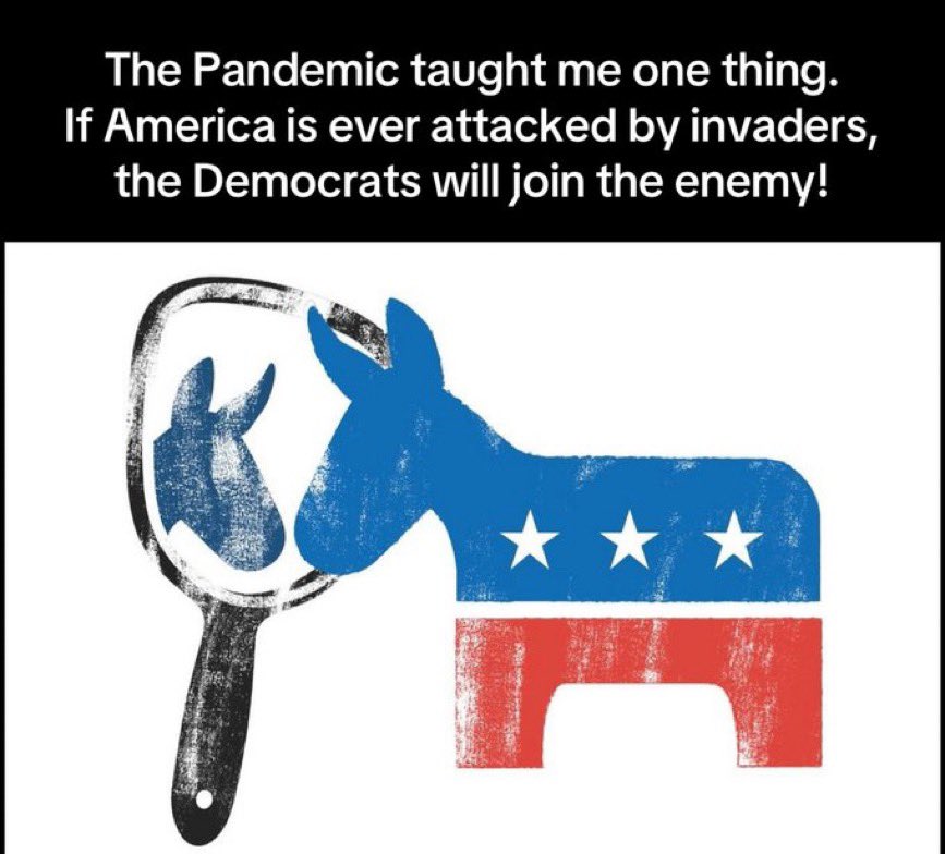 Democrats are the enemy.