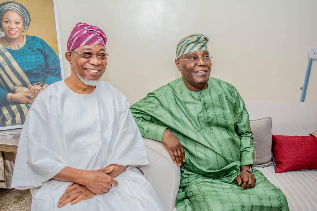 Lagos Landlord & Osun, Kwara Tenant🇳🇬 🇺🇬 🇬🇭 (@_chiefagbabiaka) on Twitter photo 2027: In Defence of Aregbesola
By Ismail Omipidan (<a href="/OmipidanIsmail/">ismail omipidan</a>)
A man must stand for something. That was what former Osun State Governor, Ogbeni <a href="/raufaregbesola/">Rauf Aregbesola</a>, demonstrated on Friday, May 23, when he hosted former Vice President Atiku Abubakar at his home in Ilesa. 2027: In Defence of Aregbesola
By Ismail Omipidan (<a href="/OmipidanIsmail/">ismail omipidan</a>)
A man must stand for something. That was what former Osun State Governor, Ogbeni <a href="/raufaregbesola/">Rauf Aregbesola</a>, demonstrated on Friday, May 23, when he hosted former Vice President Atiku Abubakar at his home in Ilesa.