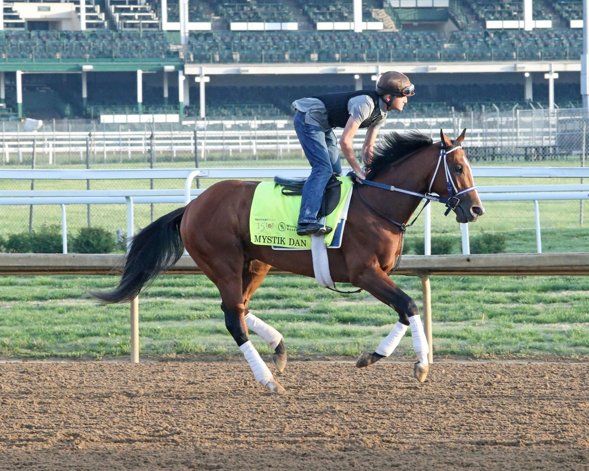 Kevin Kerstein (@horseracingkk) on Twitter photo Kentucky Derby winner Mystik Dan drew post 4 for next Saturday's $275,000 Blame Stakes (G3) at <a href="/ChurchillDowns/">Churchill Downs</a>.
Field from rail out:
Katonah
Alexander Helios
Antiquarian
Mystik Dan
Best Actor
Hall of Fame
Most Wanted
Banishing
Post Time
Tennessee Lamb Kentucky Derby winner Mystik Dan drew post 4 for next Saturday's $275,000 Blame Stakes (G3) at <a href="/ChurchillDowns/">Churchill Downs</a>.
Field from rail out:
Katonah
Alexander Helios
Antiquarian
Mystik Dan
Best Actor
Hall of Fame
Most Wanted
Banishing
Post Time
Tennessee Lamb