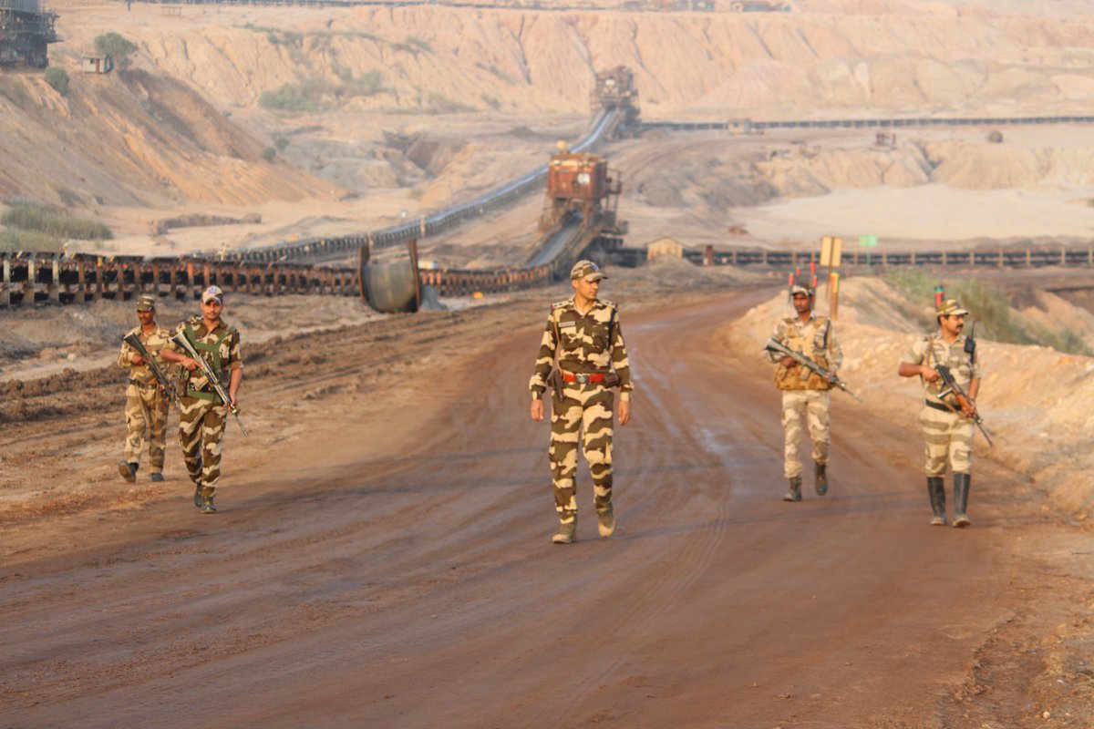 CISFSouth's tweet image. Passion is the secret ingredient that drives hard-work &amp;amp; excellence.&quot;
#CISF securing coal mines with utmost dedication &amp;amp; pride.

&quot;संरक्षण एवं सुरक्षा&quot;
#PROTECTIONandSECURITY #COMMITMENT
@CISFHQrs