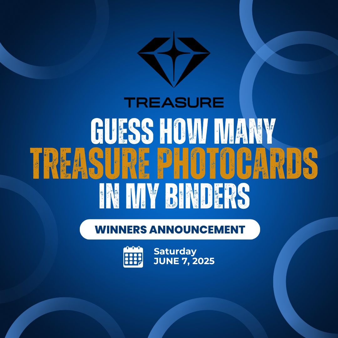 unboxerking's tweet photo. TREASURE GIVEAWAY
Watch my latest Youtube video and reply with your guess on how many photocards do i have on my collection? The closest guess wins a sealed albums

Entry Form: https://t.co/clFqHdnJVP
Video: https://t.co/Uhl5fq2SHI https://t.co/V9n0Y2h6gY