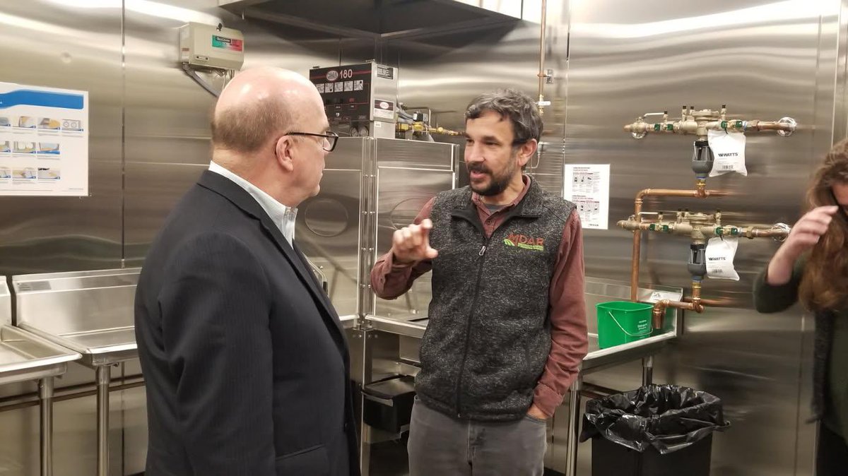 RepMcGovern's tweet photo. Thrilled to be at the grand opening &amp; ribbon cutting of the expanded Worcester Regional Food Hub at Union Station! With federal, state, local &amp; philanthropic dollars, this space expands access to local food, supports our farmers &amp; provides kitchen space for local entrepreneurs! https://t.co/XfFITnAsYt
