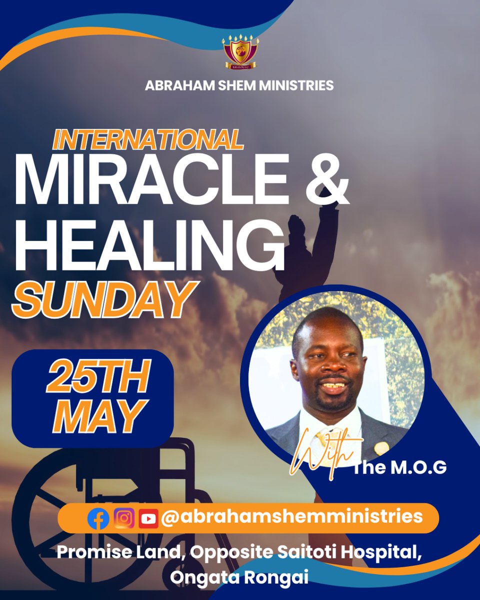 _THOMTC's tweet photo. We welcome you tomorrow for our International Healing &amp; Miracle Service starting from 9:00Am. Join us for a powerful time of healing, miracles, and transformation.
Come expecting divine encounters, powerful testimonies, and supernatural breakthroughs. 
#Miraclesstillhappenand. https://t.co/8OPUxFabGp