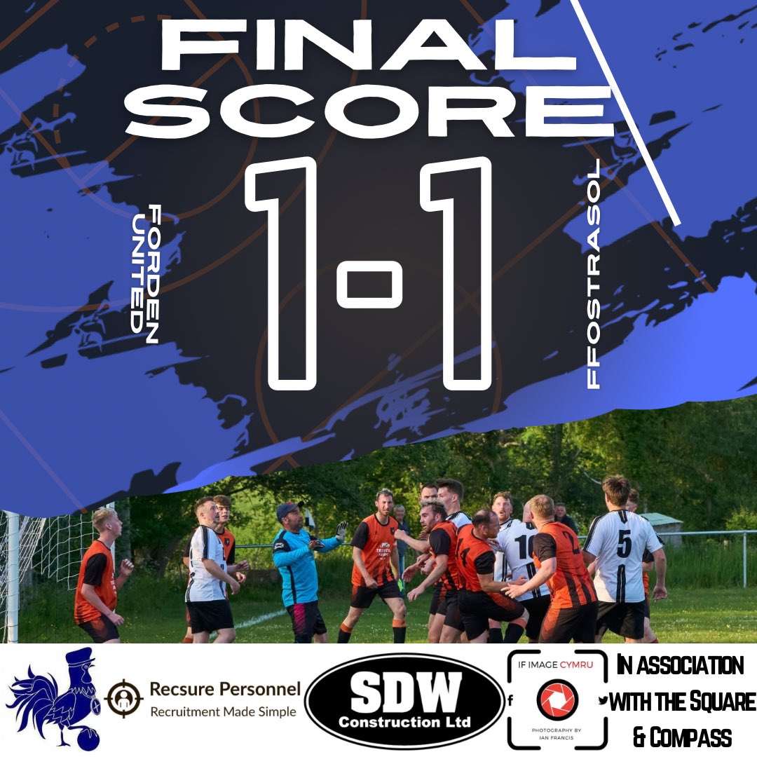 FordenUnited's tweet photo. ⚽️ RESULTS ⚽️

Central Wales League Cup
Forden Utd 1-1 Ffostrasol 
(Forden Utd win on Penalties)
Goal: J O’Donnell.

Montgomeryshire Amateur League
Forden Res 4-0 Newcastle
Goals: Henderson-Smith (2), Weaver, OG.

FORDEN UNITED WIN THE CUP 🏆
#UTB ⚪️⚫️ https://t.co/xzKSoQlQFd
