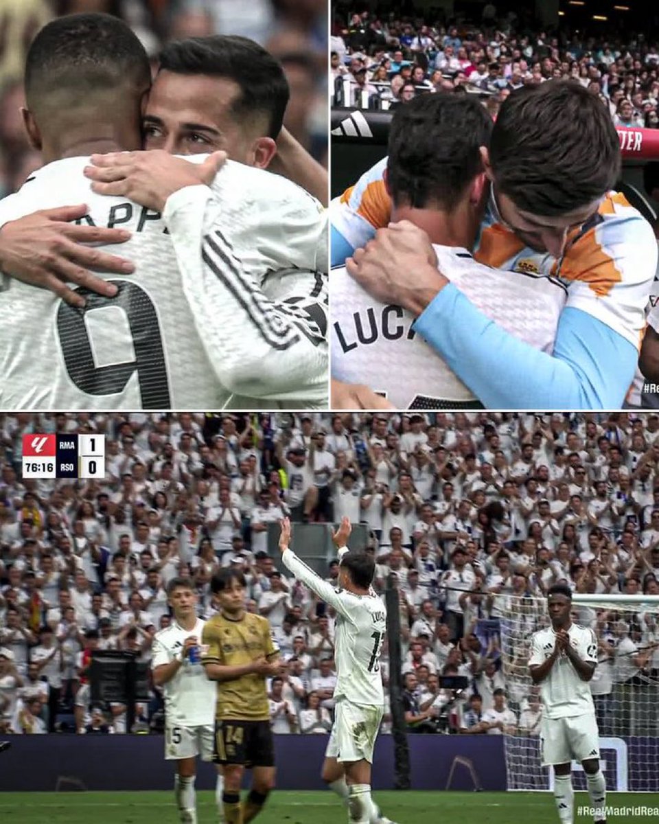 trunksRM7's tweet photo. Le he criticado mil veces pero esta primera despedida me ha jodido vivo.... Muchas gracias Lucas Vázquez por tus servicios.. Buena suerte en tu nueva etapa. https://t.co/MZOwXtR7Xg