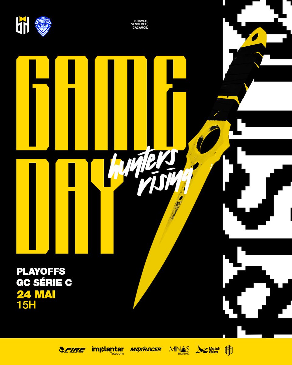 bhbountyhunters's tweet photo. #CS2Academy

🇧🇷
Mais um dia de série C da @GamersClubCS  pro nosso Academy!
Dessa vez estamos nos playoffs rumo a série B!
Contamos com a sua torcida!

🗓️: HOJE! - 24/05     
⏰: 15h 🇧🇷🇦🇷🇺🇾

🇦🇷🇺🇾
¡Otro día de Serie C en @GamersClubCS para nuestro Academy!
Esta vez estamos en los playoffs rumbo a la Serie B.
¡Bancanos con tu aguante! 💪