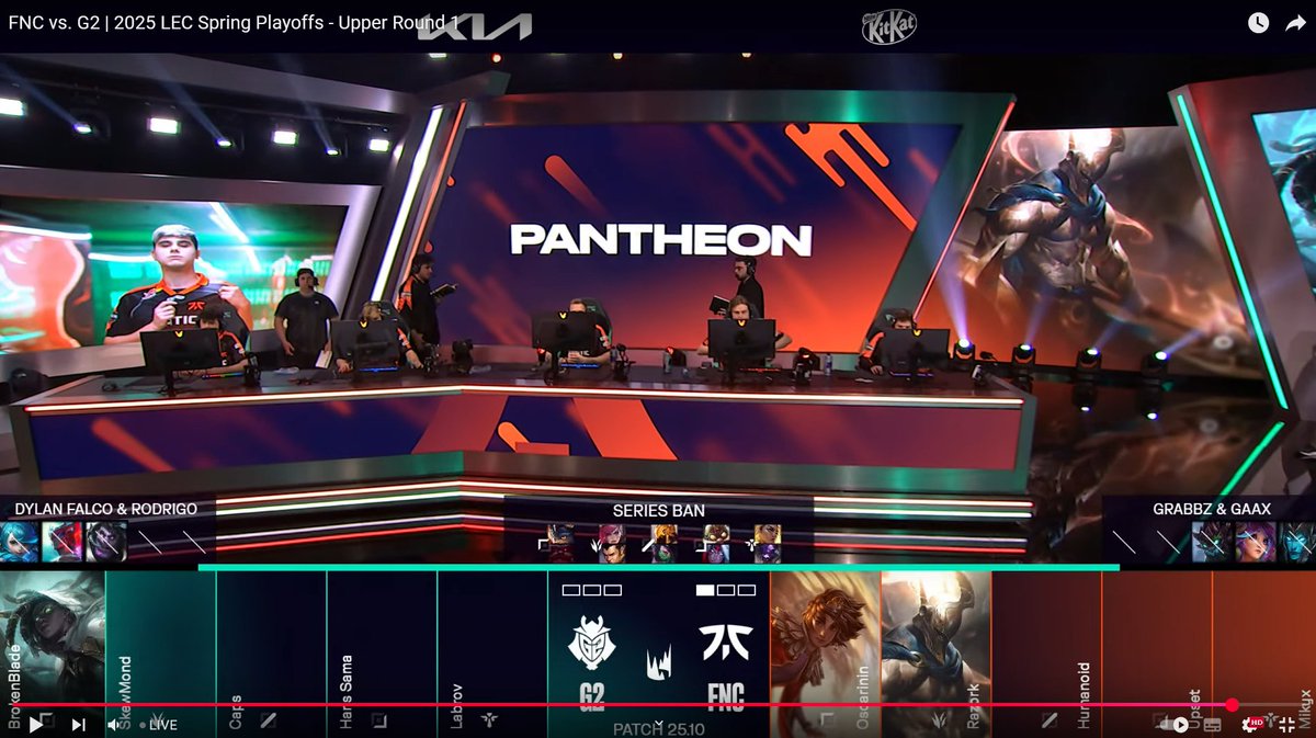 Senna first pick. 👀 

Is she that strong… or did this draft just fall apart?  

Is it genius or grief?  

#LEC