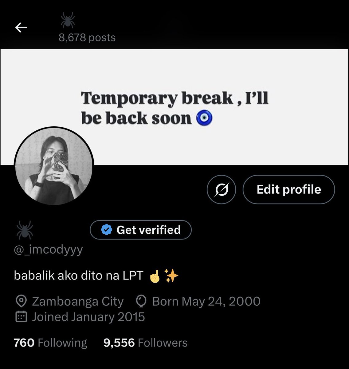 _imcodyyy's tweet photo. I’M BACK!!! 🤩 LPT NA TALAGA https://t.co/RZlFJyuM1J