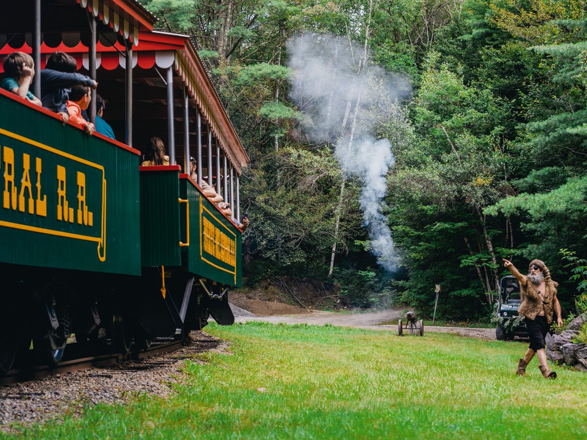 "Scram, you old goat!" If you know, you know. If you don't? Make your way to Clark's Bears in Lincoln, NH for another summer of shenanigans! 🐻 For tickets, hours, and more, visit clarksbears.com.

#whitemountains #clarksbears #visitnh #discoveryournew