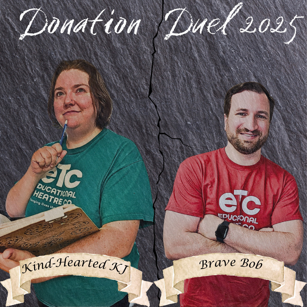Much Ado About Giving is 4 days away. In this year’s annual Donation Duel our Board Bards take on our Staff Scribes to raise money for ETC! Which side wilt thou support? givegreaterdc.org/o/etc #DonationDuel #SupportTheArts #spurlocal #GiveGreaterDC