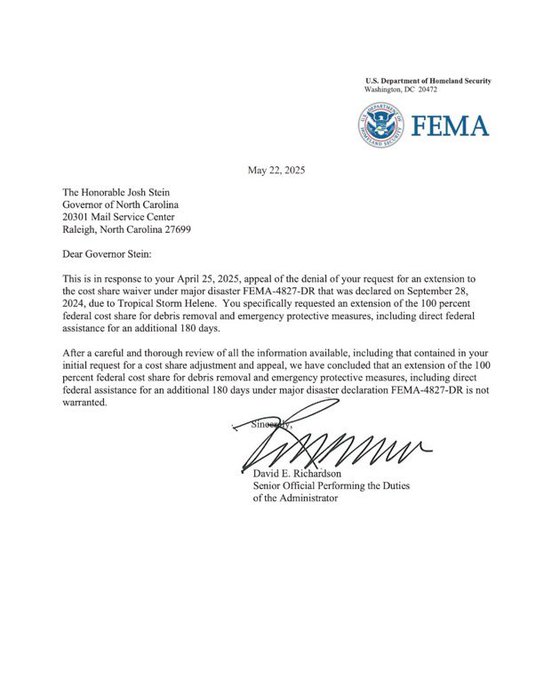 Hey <a href="/RepChuckEdwards/">Congressman Chuck Edwards</a> - Do your damn job and fix this now.