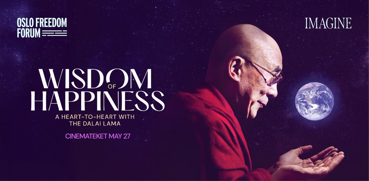 🎬 The #OsloFF shares the stories, ideas, &amp; creativity of top human rights defenders, industry leaders, &amp; allies.

 Join us for the screenings of two powerful films, “The Seed of the Sacred Fig” &amp; “Wisdom of Happiness”.  We’re excited to bring these films to our community!