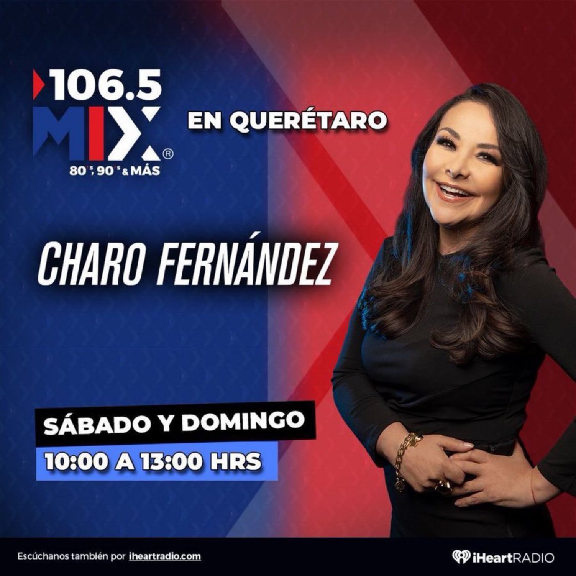 Charofernandezr's tweet photo. Todos los sábados y domingos además de Mix CDMX, también me pueden escuchar en Mix Querétaro. 

Sintoniza el 106.5 FM. https://t.co/lISbkA8MQd