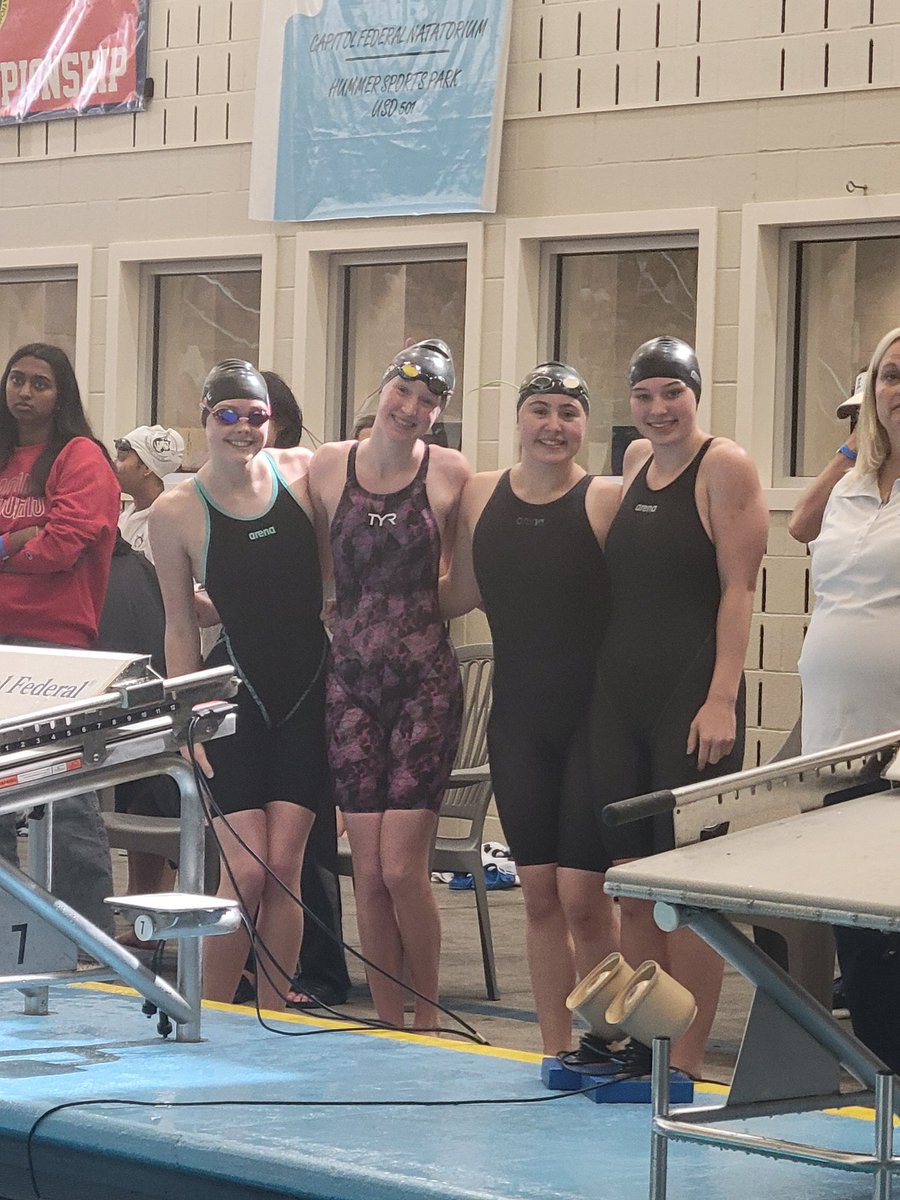 Congrats to our Medley Relay that finished 16th at STATE today! #culturewins <a href="/SMSouthTDain/">Dr. Todd Dain</a> <a href="/SMSRaidersAD/">Mark Mahoney</a>