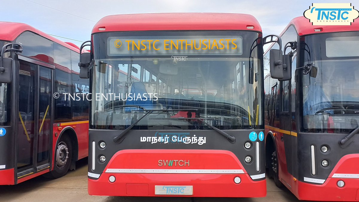tnstcbus's tweet photo. Metropolitan Transport Corporation (MTC), Chennai Ltd., @MtcChennai 

Chennai MTC is set to enhance its fleet with newly arrived factory-fresh deluxe and air-conditioned electric buses. These e-Buses are expected to begin public operations by July.

@tnstcbus @mtcbus https://t.co/kdtoCVgWLm