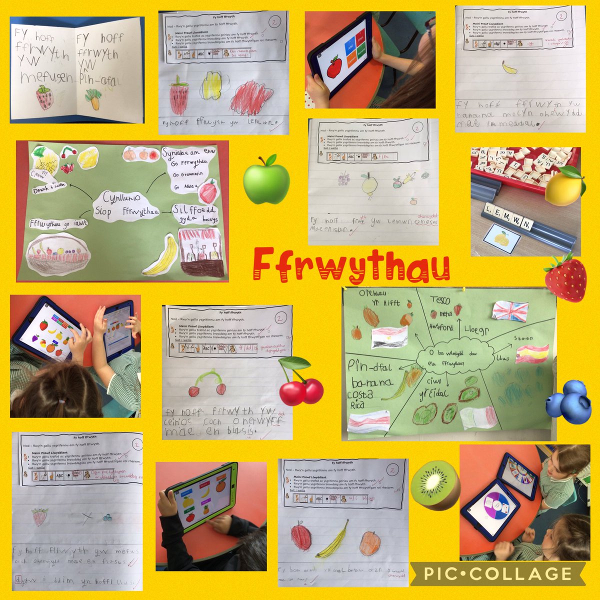 Dosbarth Mrs Walters (@mrswalters_ycs) on Twitter photo Gweithgareddau i ymestyn ein sgiliau a gwybodaeth am ffrwythau ✍️📝📚🔡💻 Activities to extend our skills and knowledge about fruit 🍓🥝🫐
<a href="/ysgolcynwydsant/">Ysgol Cynwyd Sant</a> #GwyddaThechYCS #DyniaethauYCS #IechydaLlesYCS Gweithgareddau i ymestyn ein sgiliau a gwybodaeth am ffrwythau ✍️📝📚🔡💻 Activities to extend our skills and knowledge about fruit 🍓🥝🫐
<a href="/ysgolcynwydsant/">Ysgol Cynwyd Sant</a> #GwyddaThechYCS #DyniaethauYCS #IechydaLlesYCS