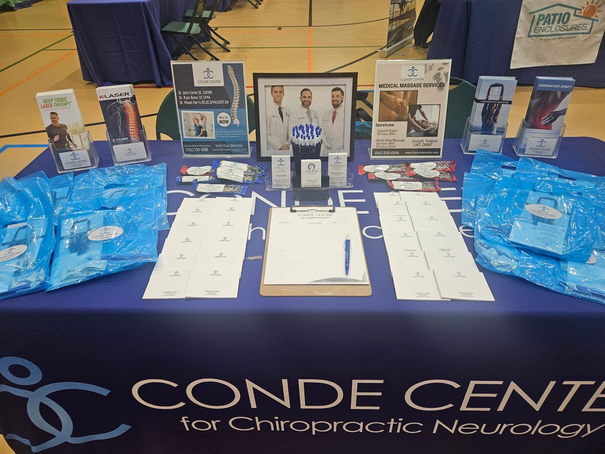 thecondecenter's tweet image. 💙 Supporting Our Seniors at the Boynton Senior Expo!
We had a wonderful time connecting with our local senior community at the Boynton Senior Expo held at the West Boynton Recreation Center.

#CondeCenter #BoyntonSeniorExpo #SeniorWellness #HealthyAging