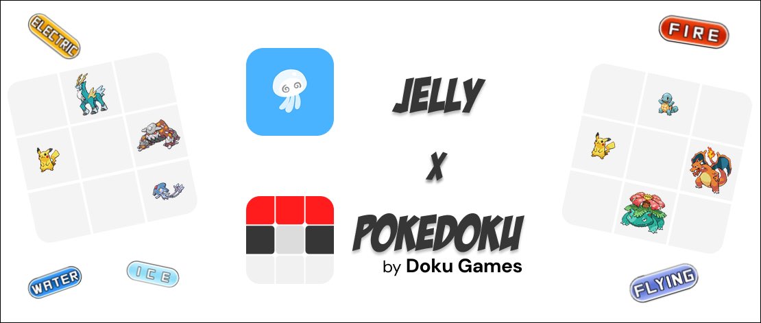 Our next Creator Monday host is...

<a href="/sqshiijelly/">Jelly🐟</a> 🎉🎉🎉

Jelly has made special PokeDoku themed artwork to go along with their puzzle! Be sure to check it out May 26th! 🫡🪼