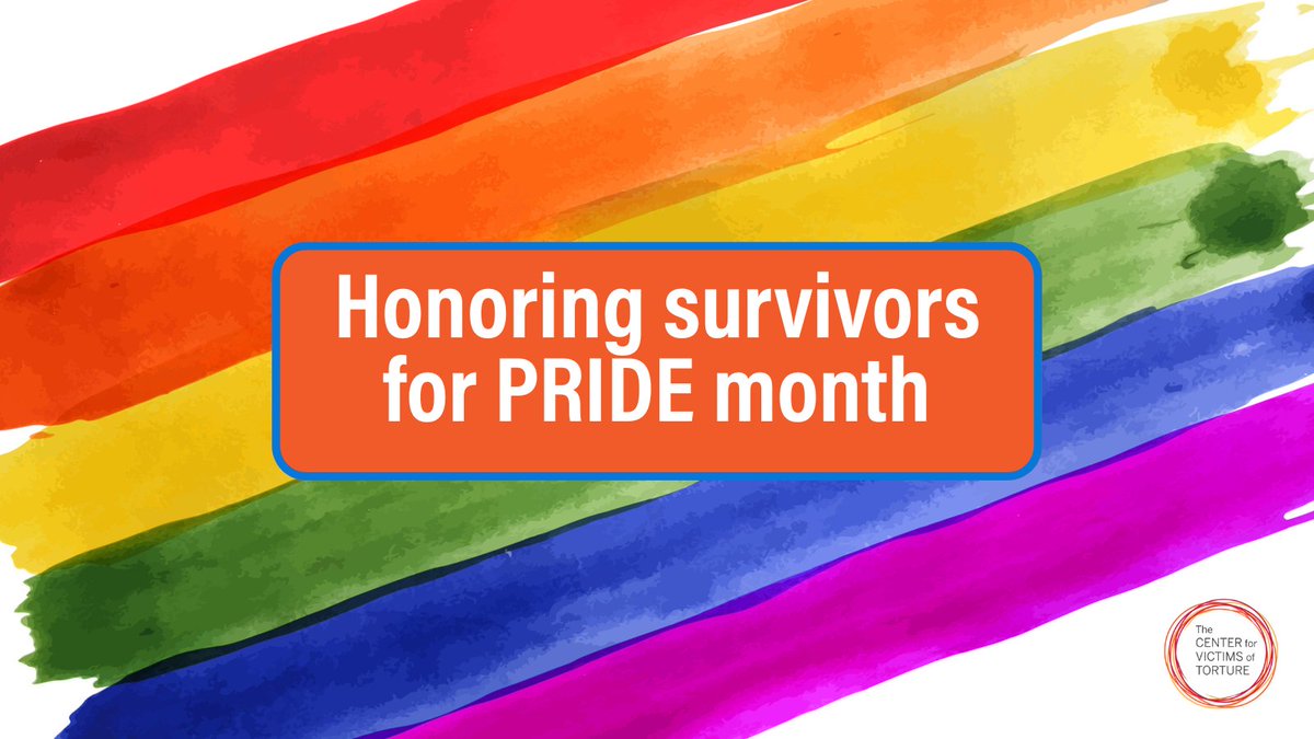 For Pride Month, CVT honors all our colleagues and participants in our Aftercare program in Nairobi, where LGBTQ refugee survivors find healing, community and hope as they rebuild their lives. Everyone deserves to be treated with dignity and compassion. Read more about CVT’s