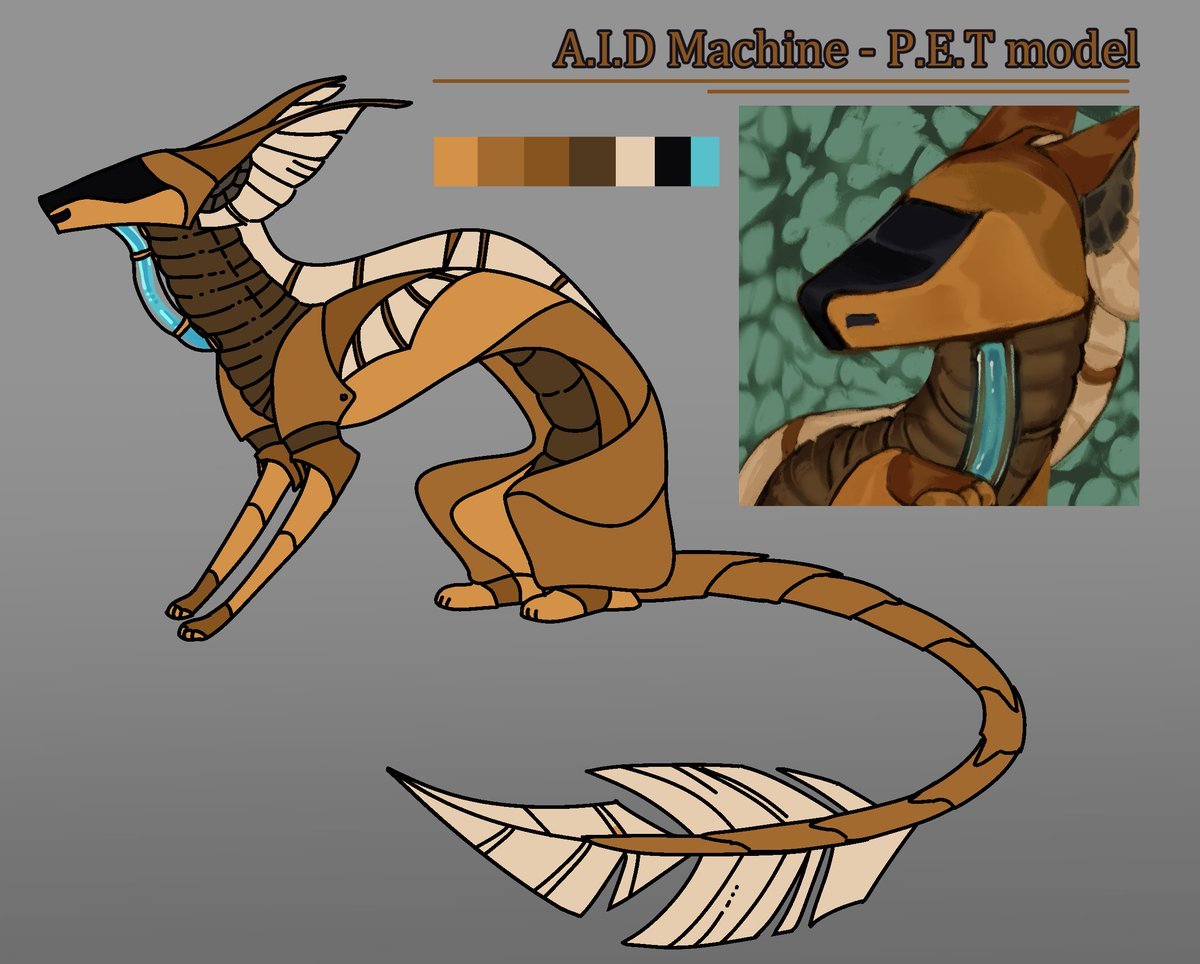 Lucky Point ✨ (@luckypointttrpg) on Twitter photo FILE OBTAINED: "A.I.D MACHINE - P.E.T MODEL"
Ungendered (All Pronouns)
System 0615
The A.I.D MACHINE is a series of automaton dragons that are made to be your helpful little companions. They can act as a search engine, talk to you, or even fight for you as needed.
<a href="/Elkriens/">☆♪ Elk ♪☆ TEAM FOSSIL!</a> FILE OBTAINED: "A.I.D MACHINE - P.E.T MODEL"
Ungendered (All Pronouns)
System 0615
The A.I.D MACHINE is a series of automaton dragons that are made to be your helpful little companions. They can act as a search engine, talk to you, or even fight for you as needed.
<a href="/Elkriens/">☆♪ Elk ♪☆ TEAM FOSSIL!</a>