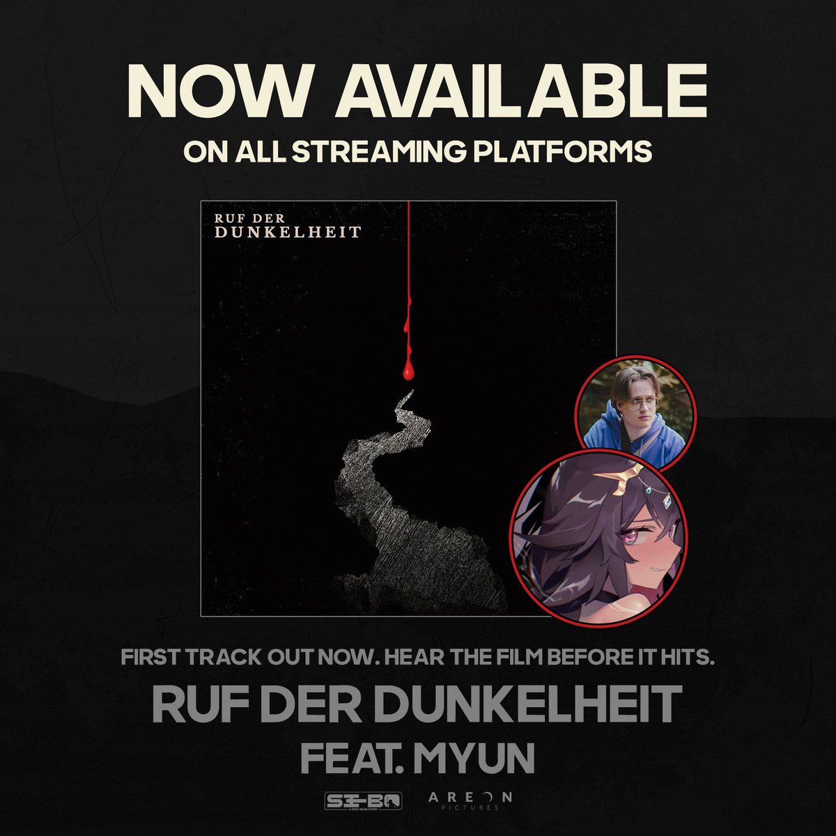 ✨ OUT NOW: "Ruf der Dunkelheit" feat. <a href="/Myunchen_/">Myun 🌙</a>  | Prod. by Jannik Schwerdt ✨
Available on all major streaming platforms!
🎵 areon.link/sibo-single
