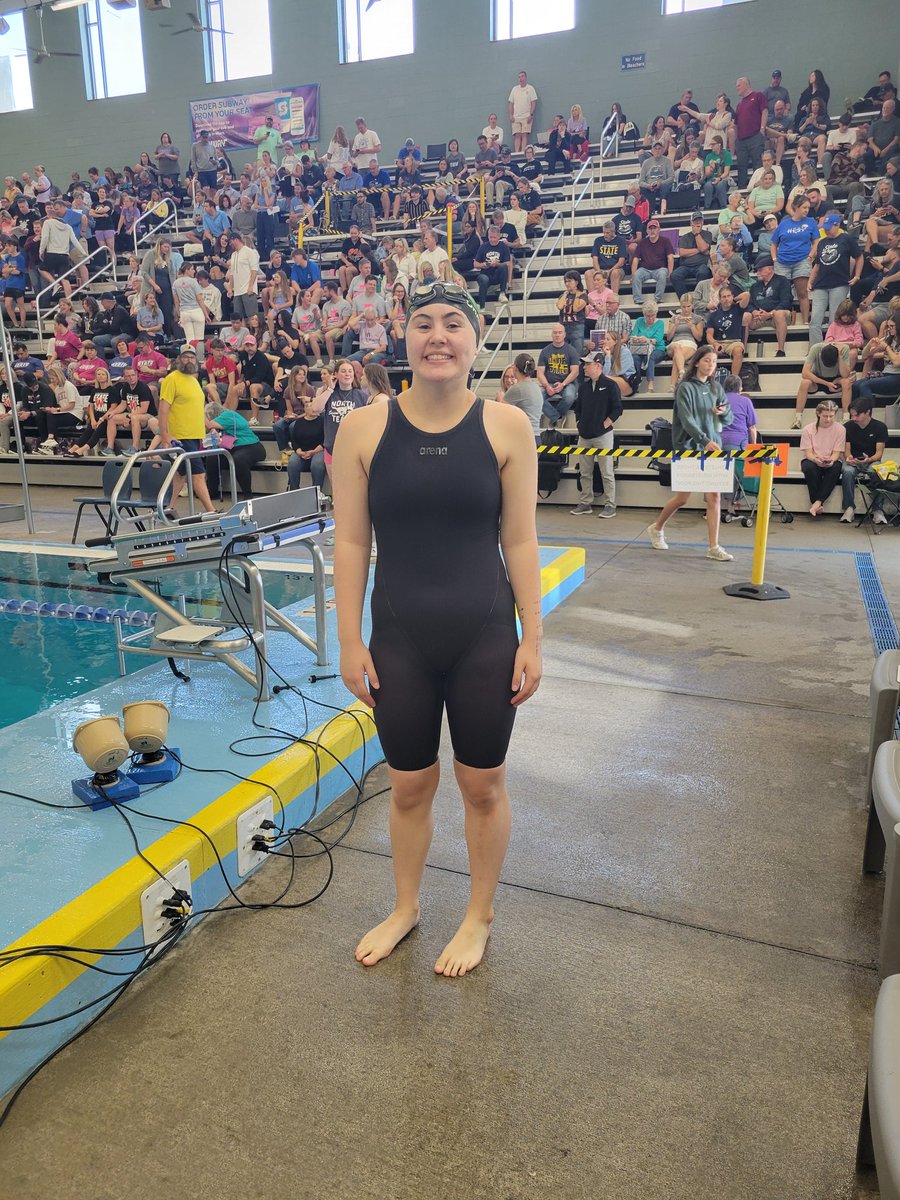 Loralei with an 11th place finish in the 100 Fly at STATE today! #culturewins <a href="/SMSouthTDain/">Dr. Todd Dain</a> <a href="/SMSRaidersAD/">Mark Mahoney</a>