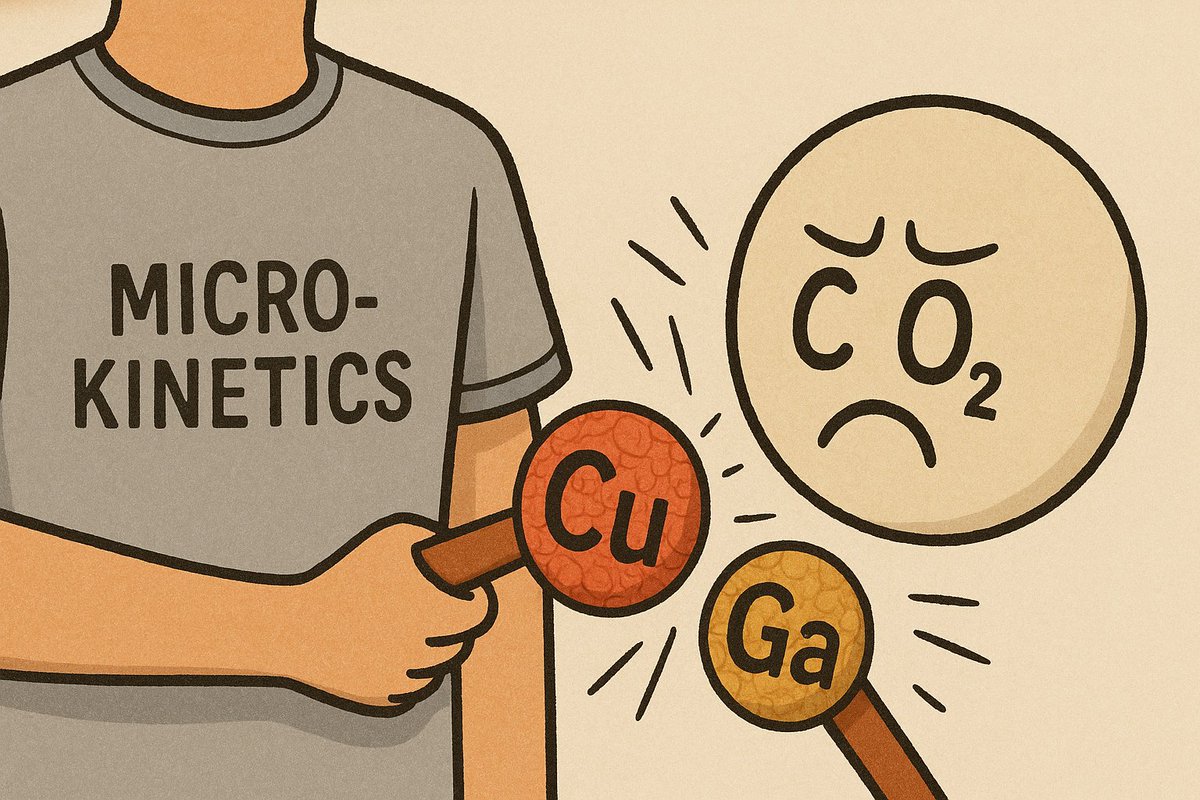 Microkinetics + Cu-Ga catalysis = deeper CO₂-to-methanol insight. Proud of this collab! 👉 doi.org/10.1016/j.jcou… #CO2Utilization <a href="/aramco/">aramco</a> <a href="/MuRE_group/">Multiscale Reaction Engineering</a> #KAUSTresearch