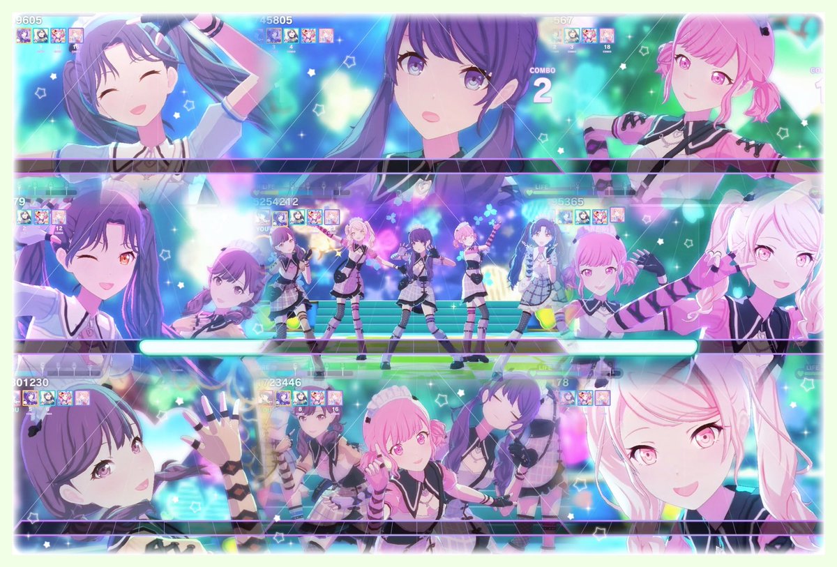 ͜☕️ˆ I   ̫  Iˆ) ͜🍰💜🩷💛🩵