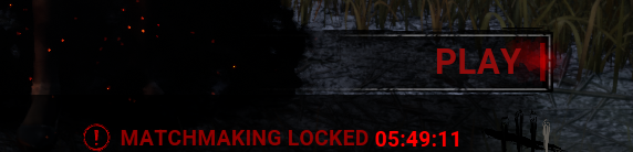 ing_golden's tweet photo. AN HOUR LATER. We spent the time chatting. Loaded into a match. His game crashes AGAIN. 6 hour penalty. We have to play customs. @DeadbyDaylight https://t.co/zEoM0TtxP6