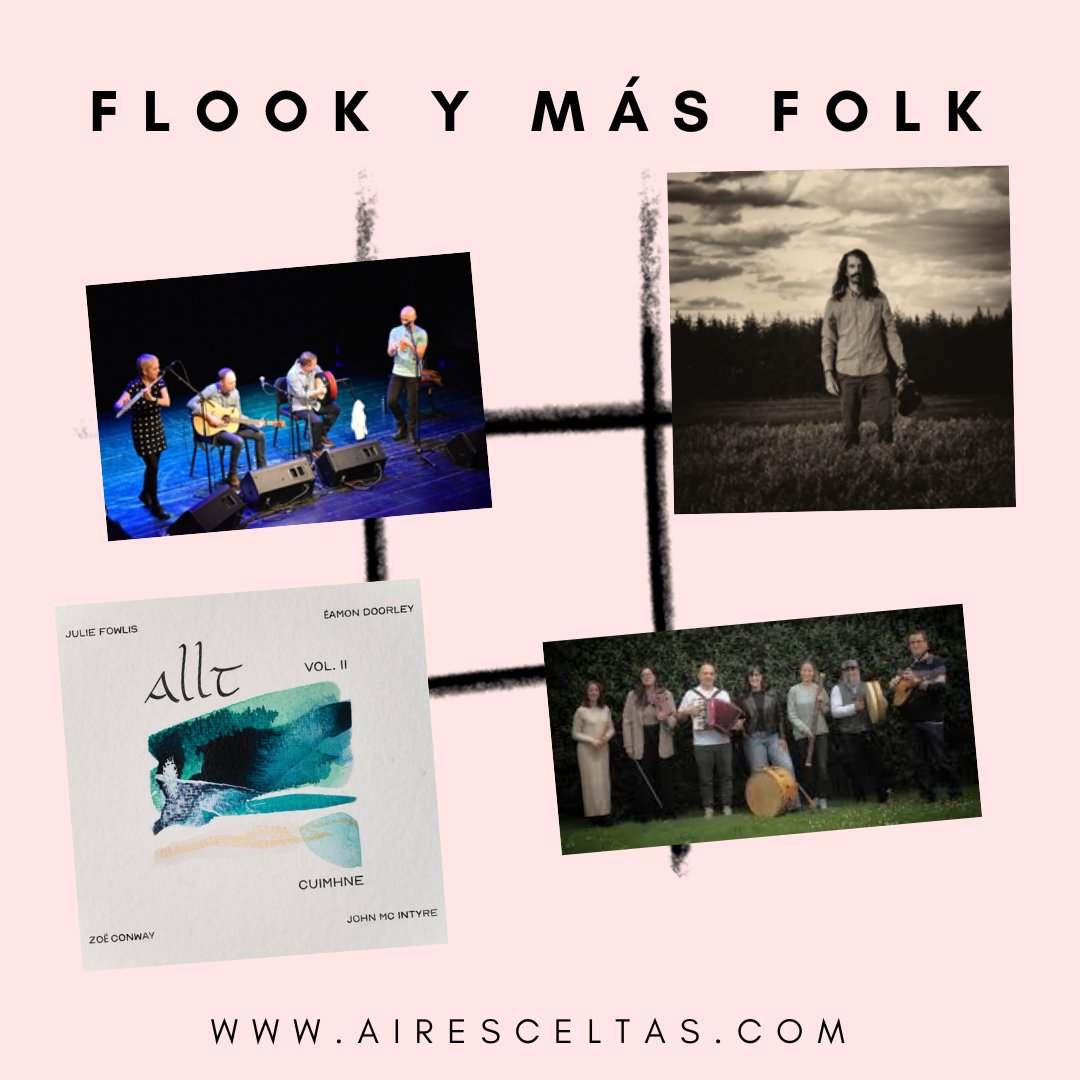 airesceltas.com
¡FLOOK Y MÁS FOLK! <a href="/FlookQuartet/">Flook</a> cumplen 30 años, <a href="/grupomilesios/">Milesios</a>, Dâvi Simard, Julie Fowlis, Éamon Doorley, <a href="/ZoeConwayfiddle/">Zoë Conway</a> y John Mc Intyre... + SM (Aryeh Frankfurter-O'Carolan's Quarrel with the Landlady [Extracto])