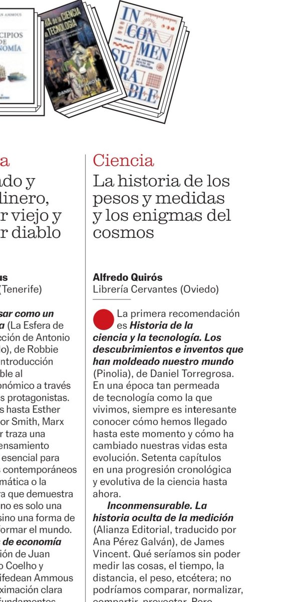 Daniel Torregrosa (@daniepap) on Twitter photo Hoy salgo en <a href="/babelia_elpais/">Babelia</a> 😊
<a href="/FLMadrid/">Feria del Libro de Madrid</a> <a href="/pinolialibros/">Pinolia</a>
Mil gracias, <a href="/CervantesLib/">Librería Cervantes</a> Hoy salgo en <a href="/babelia_elpais/">Babelia</a> 😊
<a href="/FLMadrid/">Feria del Libro de Madrid</a> <a href="/pinolialibros/">Pinolia</a>
Mil gracias, <a href="/CervantesLib/">Librería Cervantes</a>