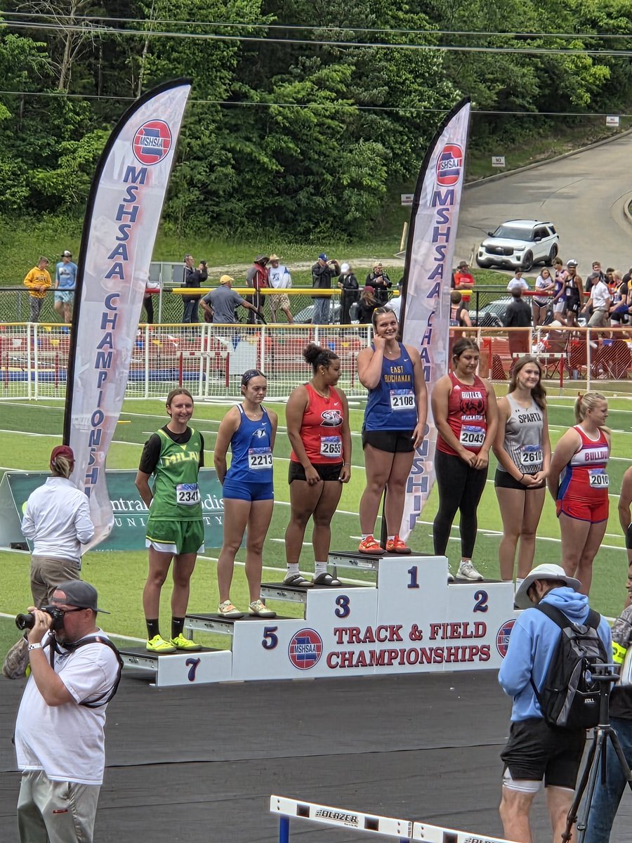 JHS Blue Jays Track and Field (@bluejaystrack) on Twitter photo Megan Wood is 1st to the podium for the girls with a 5th place finish in the shot put! Great job kiddo!
<a href="/R7Activities/">R7 Activities</a> Megan Wood is 1st to the podium for the girls with a 5th place finish in the shot put! Great job kiddo!
<a href="/R7Activities/">R7 Activities</a>