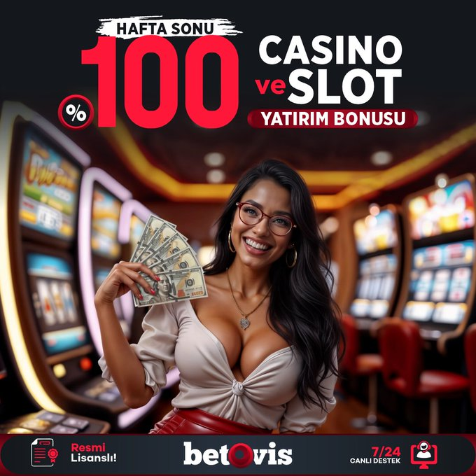 🍾Hafta Sonuna %1️⃣0️⃣0️⃣ Kazançlı Girmek Tek Adres #BETOVİS

🎰Slot Casino ve ♠️Canlı Casino Alanında Geçerli
💵Yatırım Bonus Fırsatı İle Hafta Sonu Eğlenceni İkiye Katla

💃En Çok Kazandıran Güvenilir Casino Adresin t.ly/BetOvisAdresim

#SlotCasino #CanlıCasino