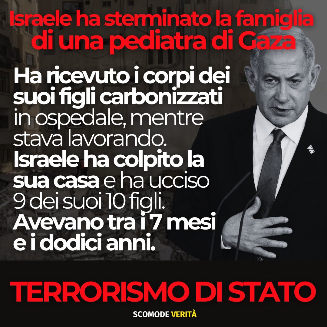 Non chiamateli criminali. Sono bestie di satana. I peggiori terroristi al mondo. Usano l’Ai per uccidere giornalisti, medici e i loro bambini. Lo fanno perché odiano chi resta umano. Sono peggio dei nazisti. Leggete 👉 alessandrodibattista.substack.com/p/i-peggiori-t… e iscrivetevi al mio canale Substack