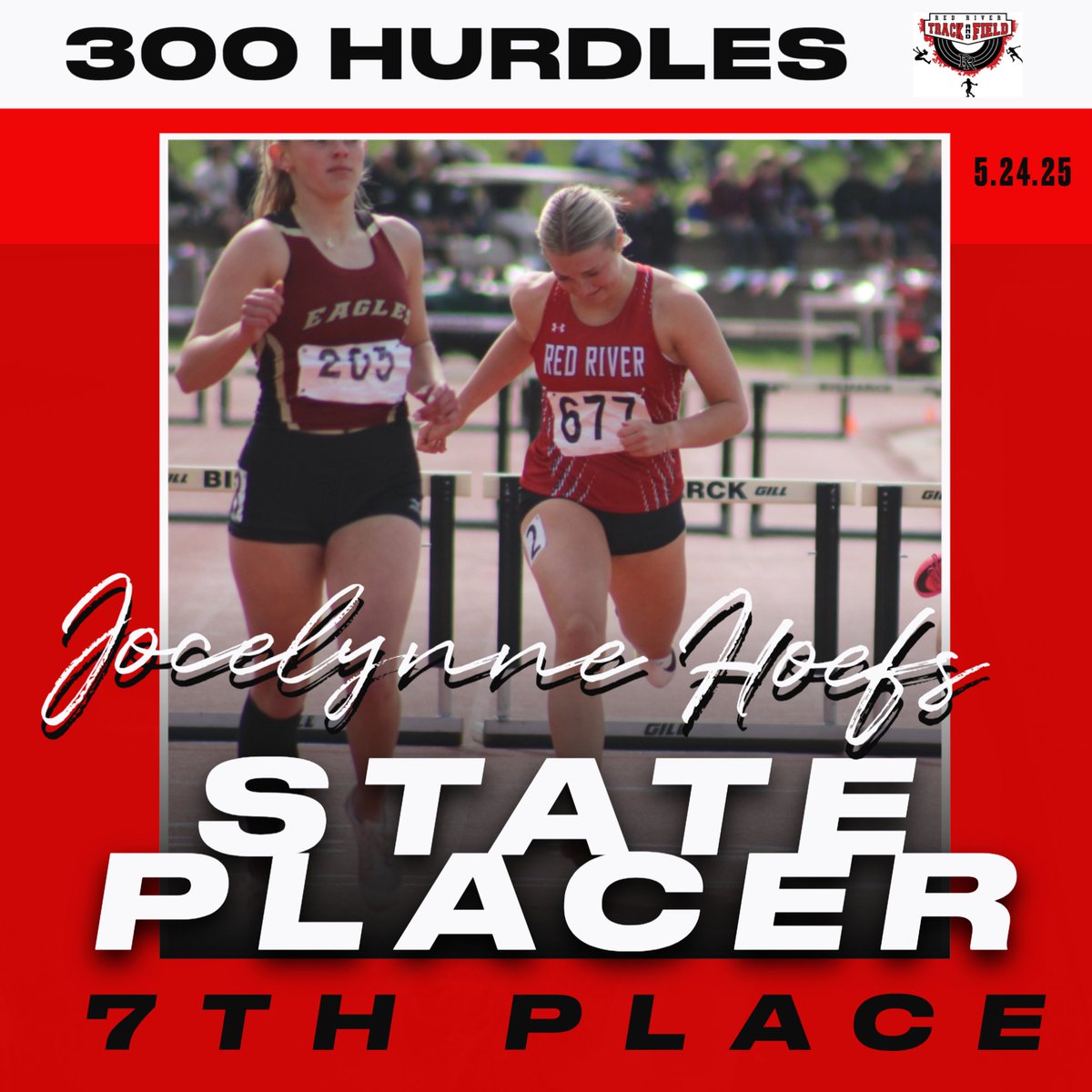 rrgirlsxctf (@rrgirlsxctf) on Twitter photo NDHSAA STATE TRACK AND FIELD- Day 3 State Placer for the Riders. <a href="/RRHSactivities/">Red River High School Activities</a>
π₯ Jocelynne Hoefs in the 300 Hurdles places 7th with a time of 46.64. #SaddleUp NDHSAA STATE TRACK AND FIELD- Day 3 State Placer for the Riders. <a href="/RRHSactivities/">Red River High School Activities</a>
π₯ Jocelynne Hoefs in the 300 Hurdles places 7th with a time of 46.64. #SaddleUp