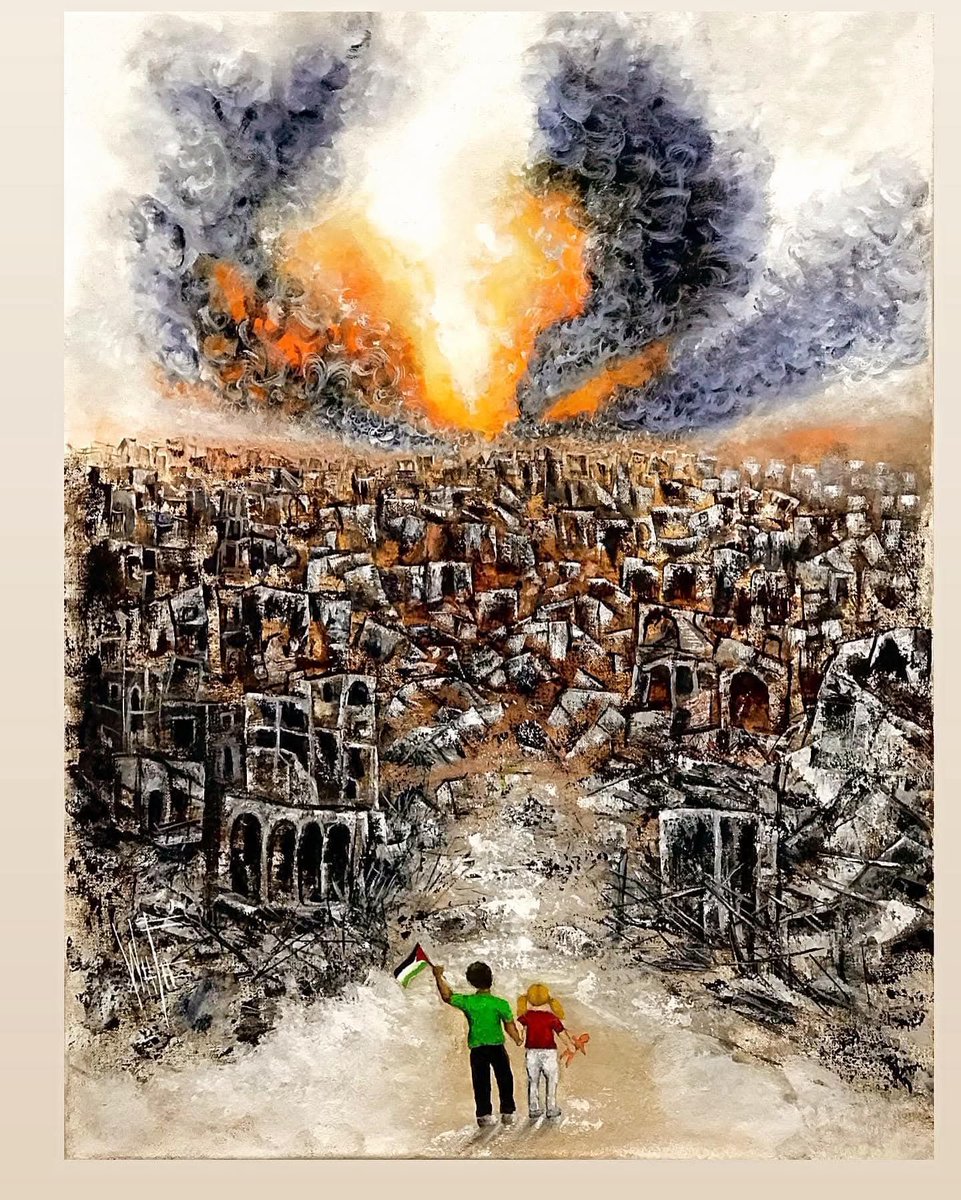 Cosmic Cowboy (@ronnieruff) on Twitter photo Support Palestinian Artists like
Palestinian artist Wafa Al-Adhami
and support Aid Requests verified by <a href="/RadioWatermelon/">Radio Watermelon</a> because Israel won't stop being an evil terrorist entity. Support Palestinian Artists like
Palestinian artist Wafa Al-Adhami
and support Aid Requests verified by <a href="/RadioWatermelon/">Radio Watermelon</a> because Israel won't stop being an evil terrorist entity.