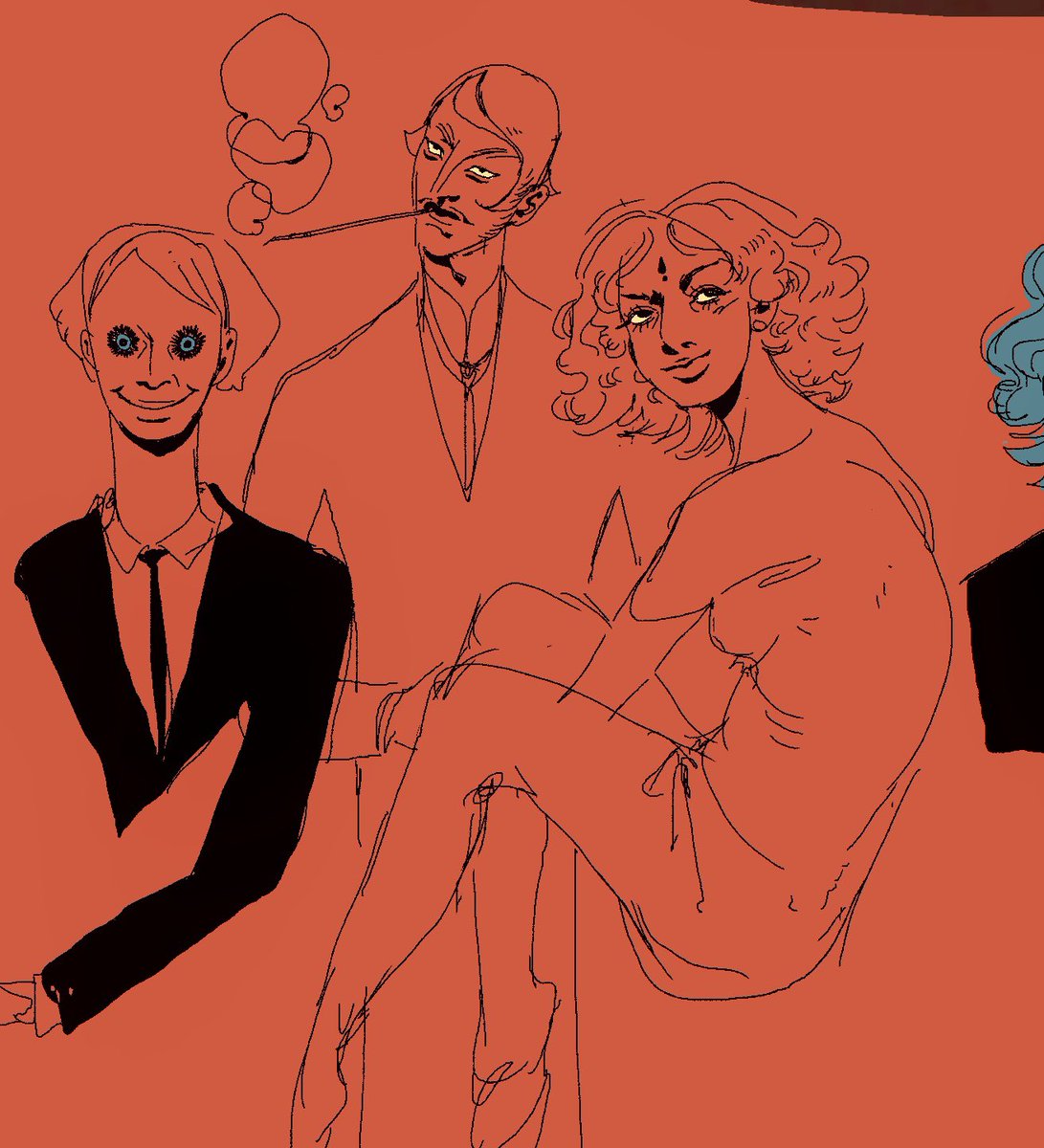 Dizzy_DZK's tweet image. Redesigning some old ocs