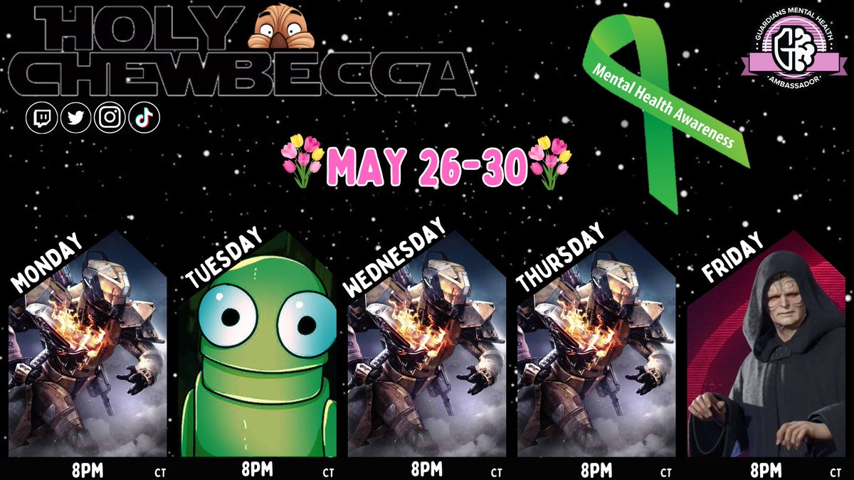 Full week of night streams!