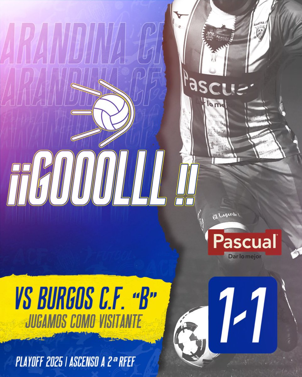 GOOOOOOOLLLL de Iván!!!
Empatamos a 1!!
VS @lafactoriaBCF
¡¡Vamos equipo!!

#somosArandina 🔵⚪
#somosClub
#somosFútbol ⚽