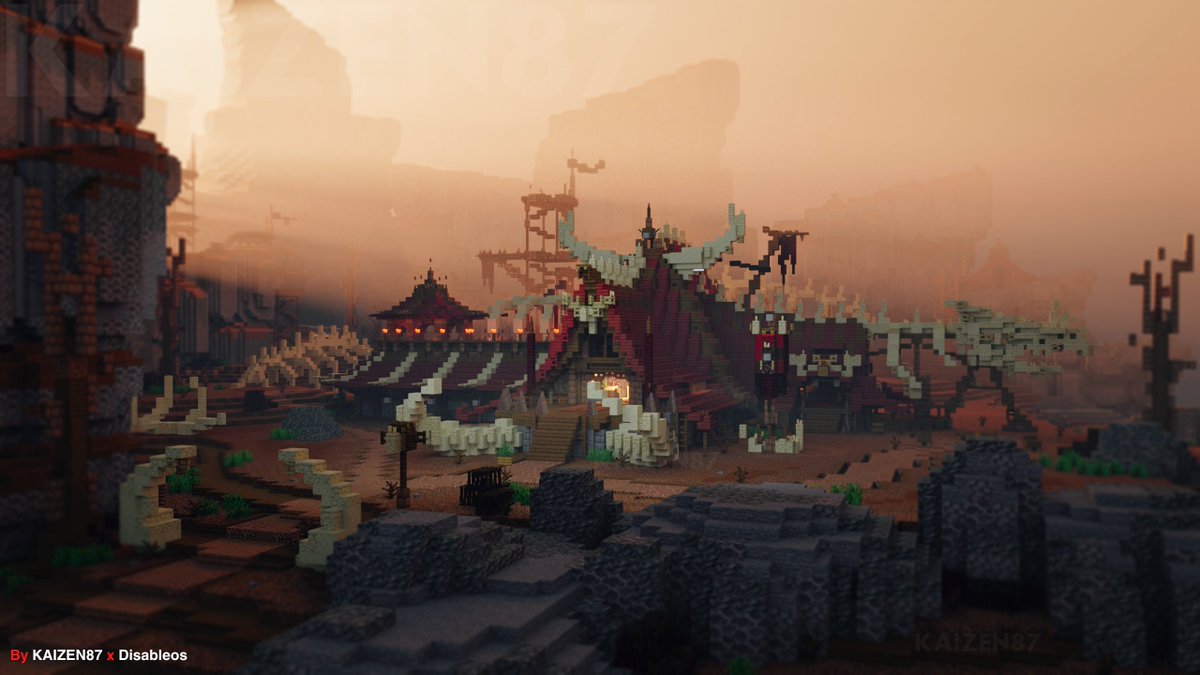 KAIZEN087's tweet image. Orc Outpost
#minecraft #minecraftbuilds #minecraft建築コミュ