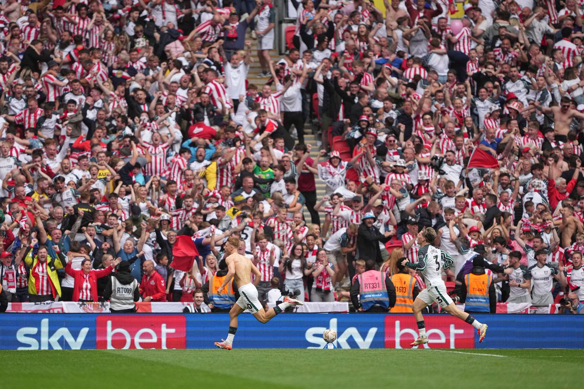 What a turnaround. Welcome back to the big time Sunderland.