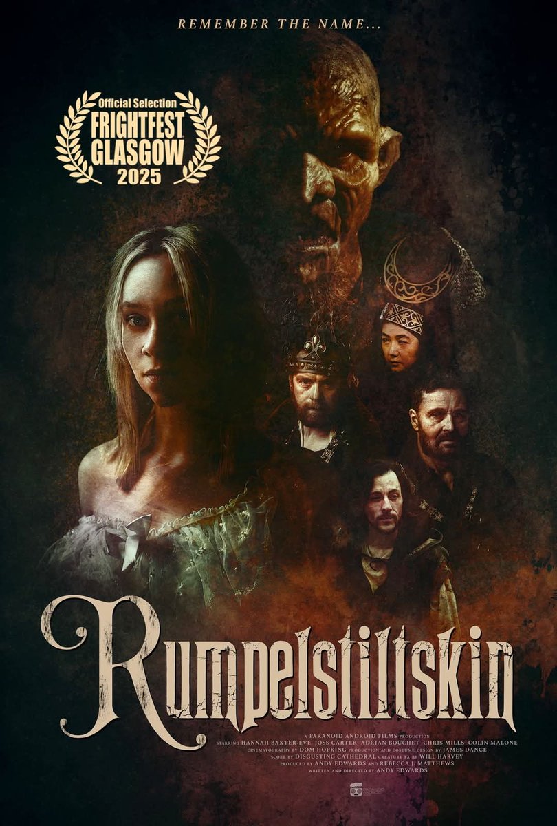 xanadujenn's tweet photo. Thrilled to share that a film I'm in - 'Rumpelstiltskin' produced by @paranoid_films - #AndyEdwards #beccahirani has been nominated for BEST THRILLER and BEST PRODUCER at the NATIONAL FILM AWARDS. Please cast a vote if you can. Indie films need all the recognition... https://t.co/uRgdmbWVqL