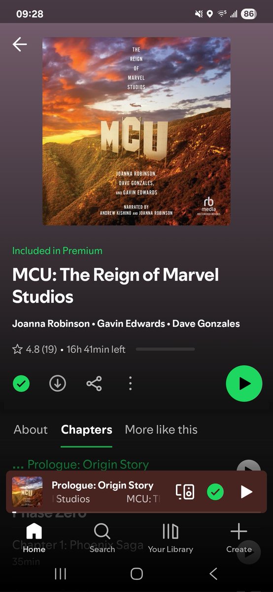 CraigHaasis's tweet photo. Yoooooooooo @Da7e, &amp; @jowrotethis....this was just recommended to me by Spotify! Downloaded and saved! Heard you guys talk about your book a lot on your pod, but didn't know it was on  here. 

Time to dive in! 😎 https://t.co/TZMMnRHeND